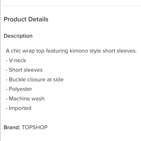 Topshop Blouse - Picture 4 of 6